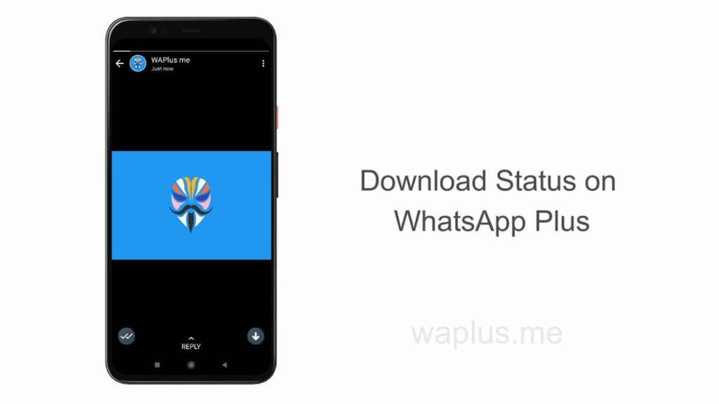 WhatsApp Plus-da statusu yükləyin