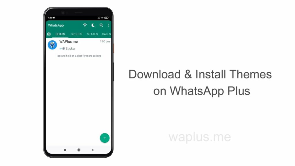 WhatsApp Plus-da Mövzuları yükləyin və quraşdırın