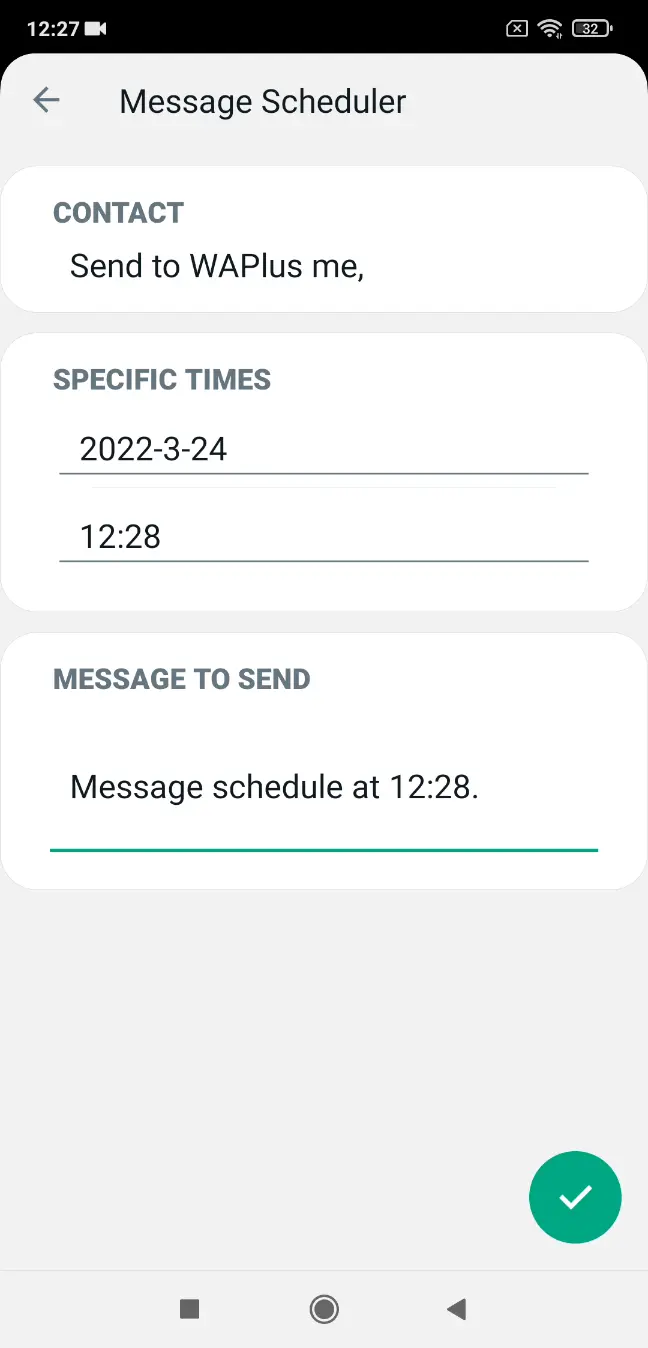 WhatsApp cộng với S7